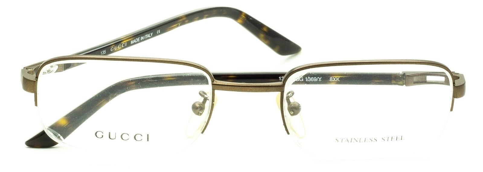 GUCCI GG 1369/Y 8XK 50mm Vintage Eyewear FRAMES RX Optical Eyeglasses New Italy