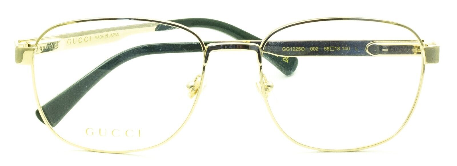 GUCCI GG 12250 002 56mm Eyewear FRAMES Glasses RX Optical Eyeglasses - New Japan