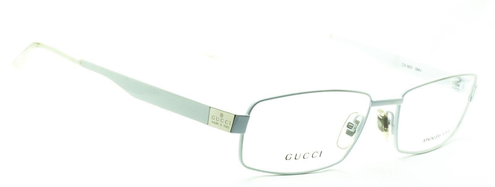 GUCCI GG 1883 DMV 55mm Vintage Eyewear FRAMES RX Optical Eyeglasses - New Italy