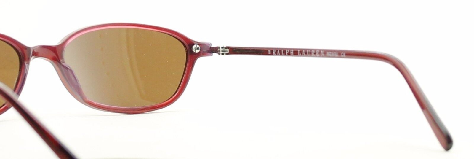 RALPH LAUREN RL685 W1B Transparent Red Sunglasses Shades Glasses New - Italy