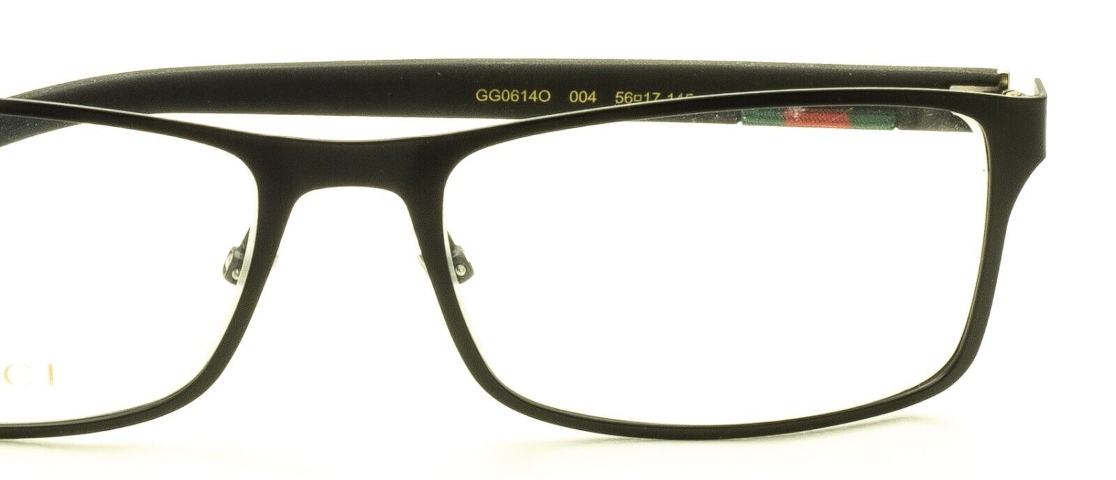 GUCCI GG 0614O 004 56mm Eyewear FRAMES Glasses RX Optical Eyeglasses New - Italy