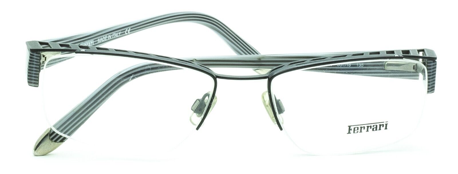 FERRARI FR 5038 BR 55mm RX Optical Eyewear FRAMES Eyeglasses Glasses - New Italy