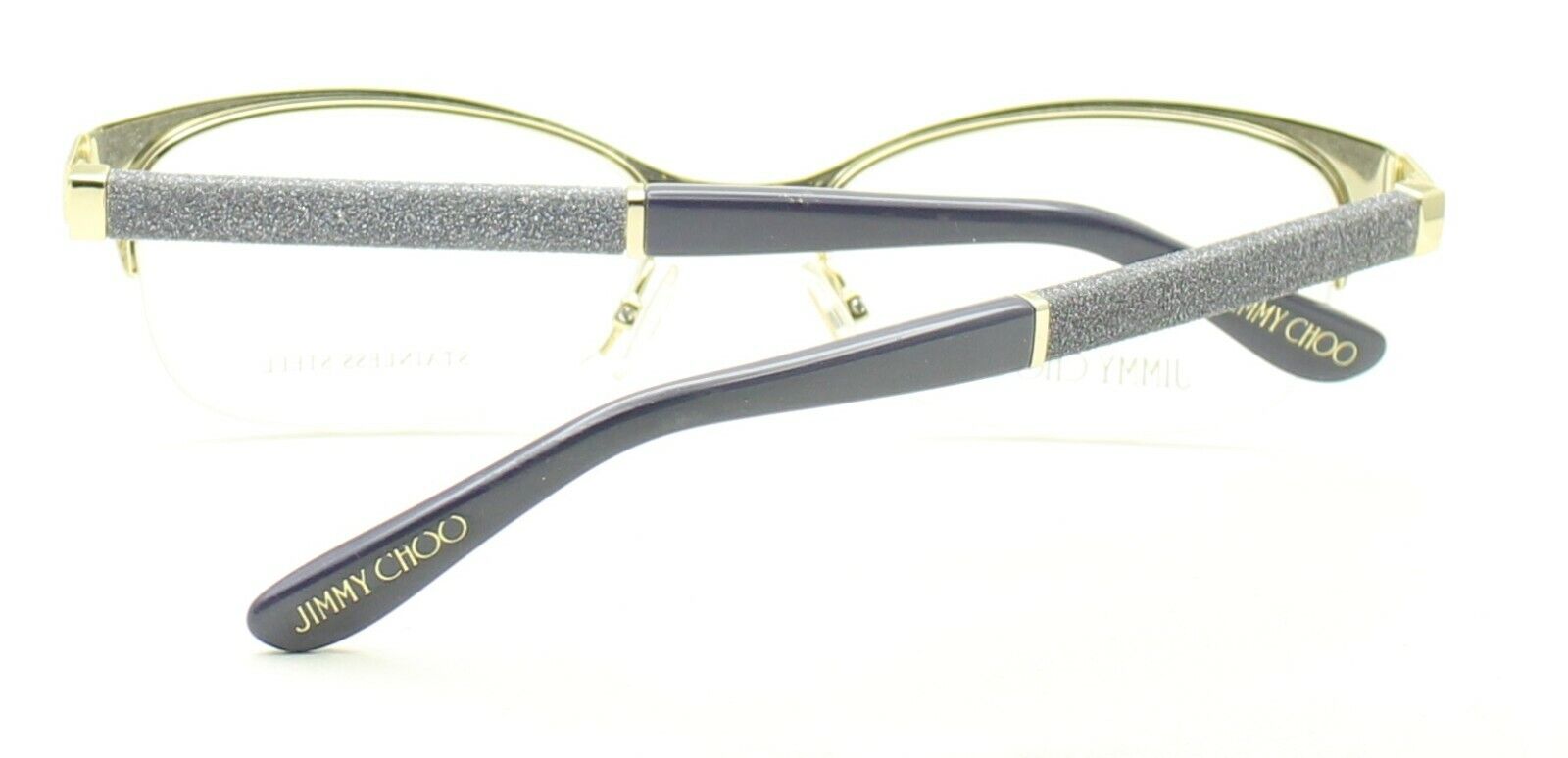 JIMMY CHOO JC 106 F79 52mm Eyewear Glasses RX Optical Glasses FRAMES New - Italy