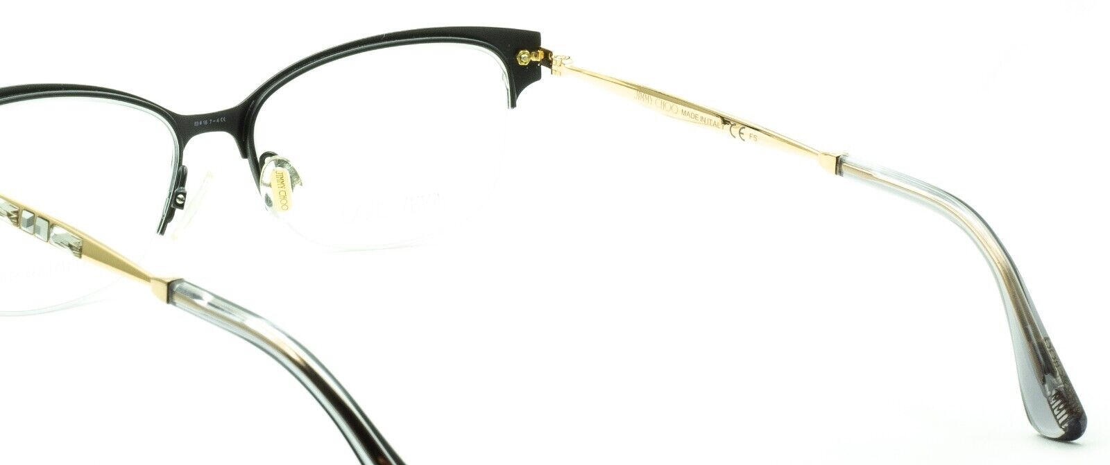 JIMMY CHOO JC 182 OLZ 53mm Eyewear Glasses RX Optical Glasses FRAMES New Italy