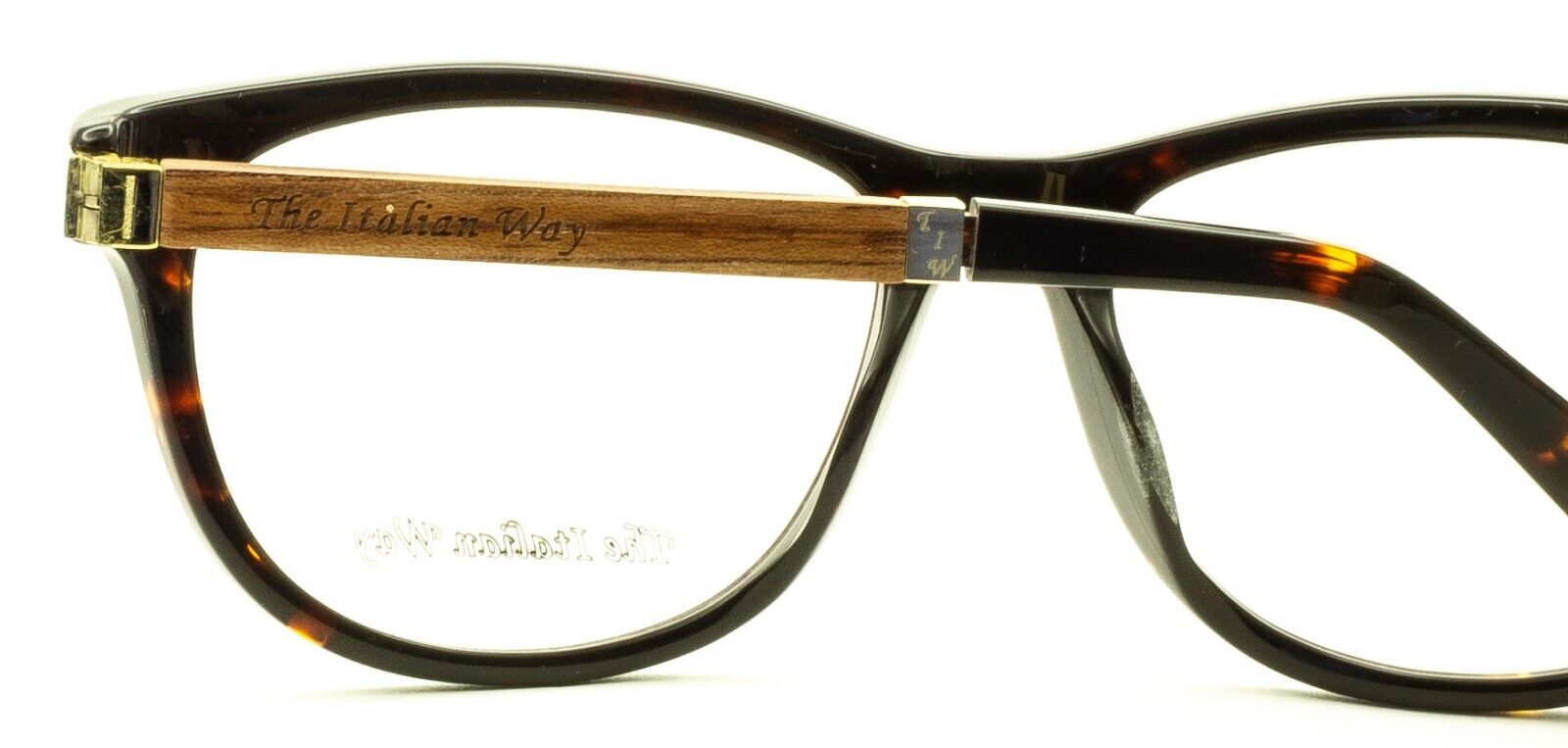 THE ITALIAN WAY TIW 001 016 55mm Eyewear FRAMES RX Optical Glasses New NOS Italy