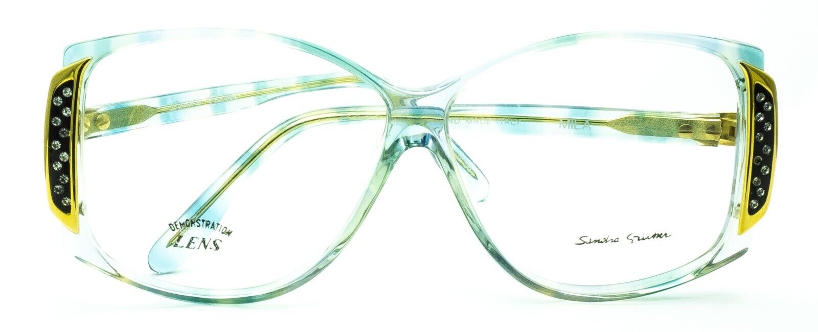 SANDRA GRUBER Mila 507 56mm Vintage Eyewear RX Optical FRAMES Glasses -New Italy