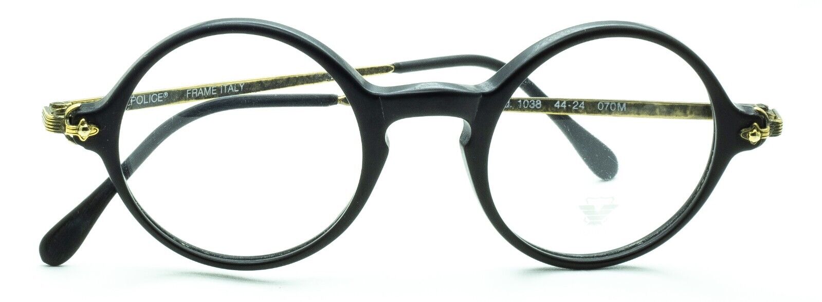 POLICE Mod. 1038 COL. 070M 44mm Vintage Eyewear FRAMES RX Optical - New Italy