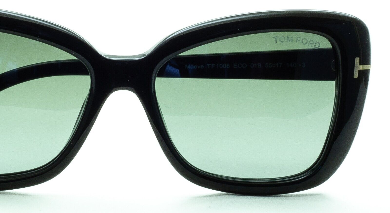 TOM FORD Maeve TF 1008 01B 55mm Eyewear SUNGLASSES Glasses Shades New BNIB Italy