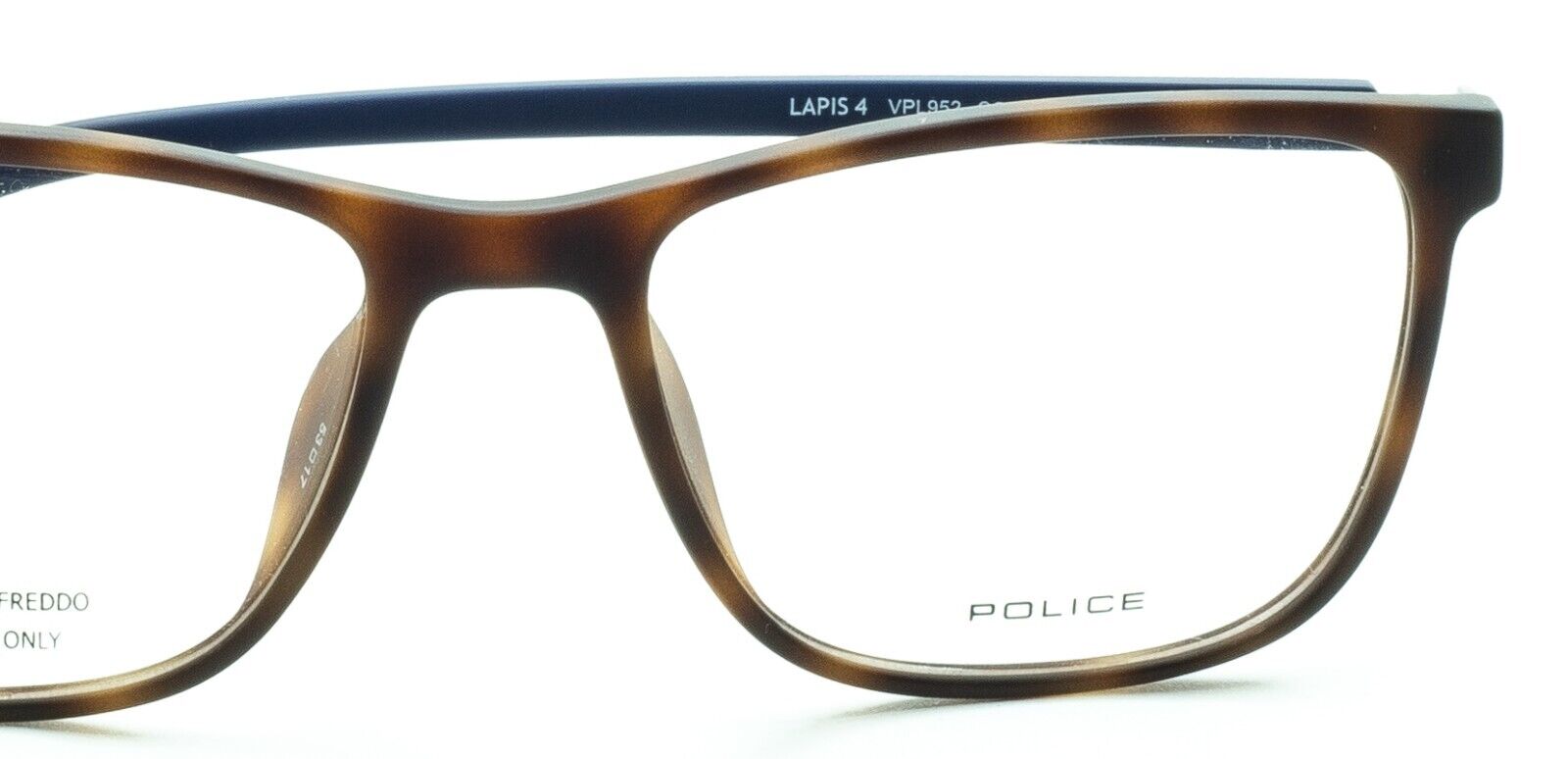 POLICE LAPIS 4 VPL 952 COL. 03AZ  53mm Eyewear FRAMES Glasses RX Optical - New