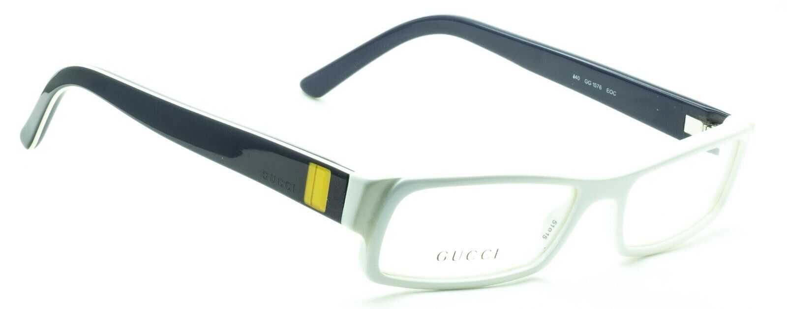 GUCCI GG 1576 EOC 51mm Eyewear FRAMES Glasses RX Optical Eyeglasses New - Italy