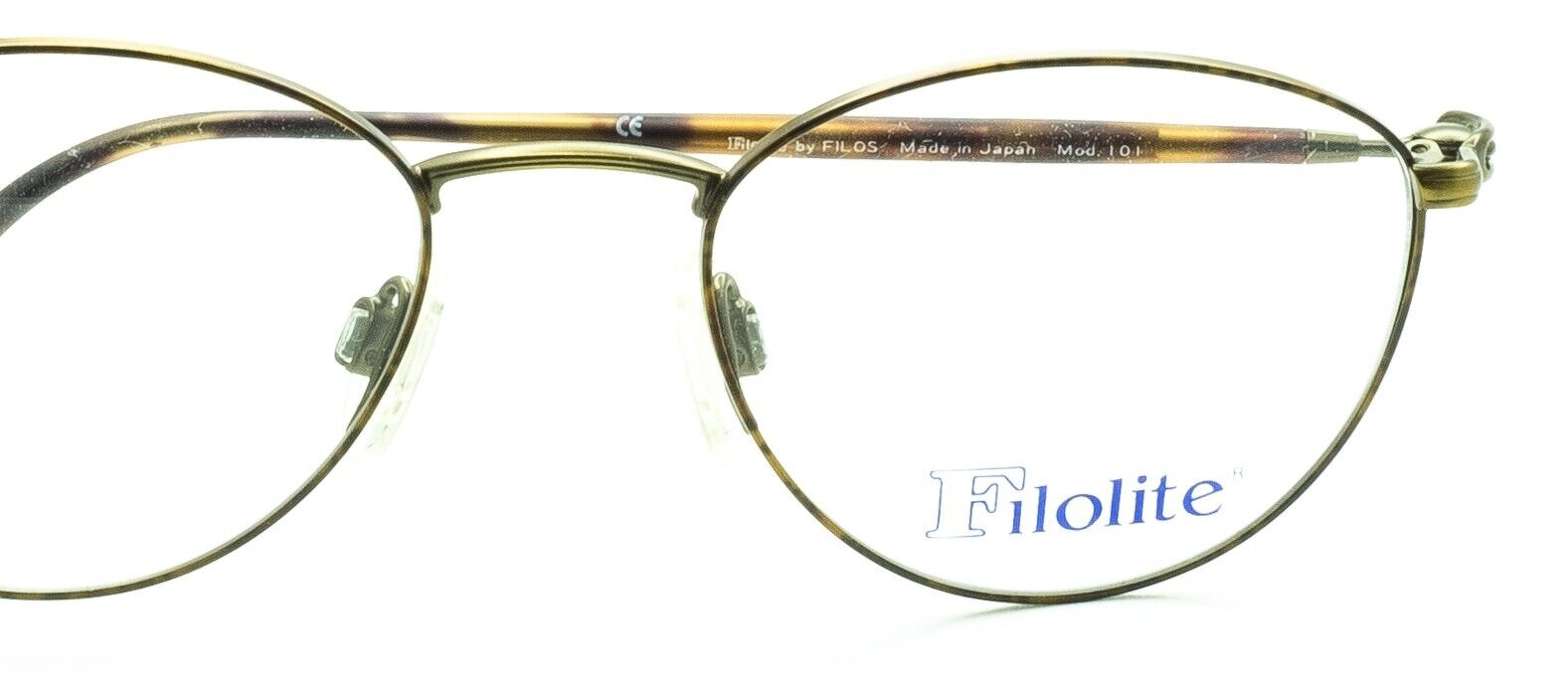 FILOLITE by FILOS Mod 1O1 48mm Vintage Eyewear FRAMES Glasses RX Optical - Japan
