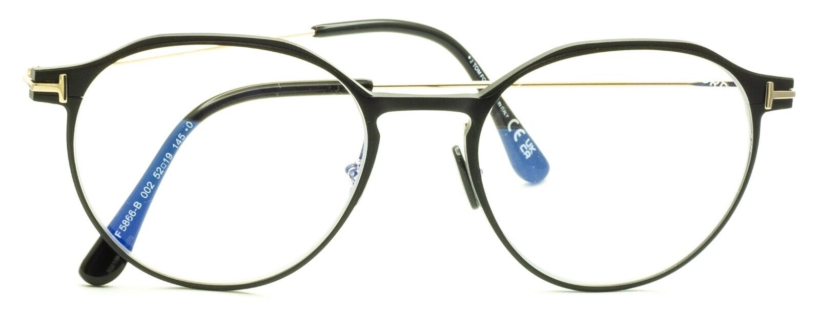 TOM FORD TF 5866-B 002 Eyewear FRAMES RX Optical Eyeglasses Glasses New - Italy