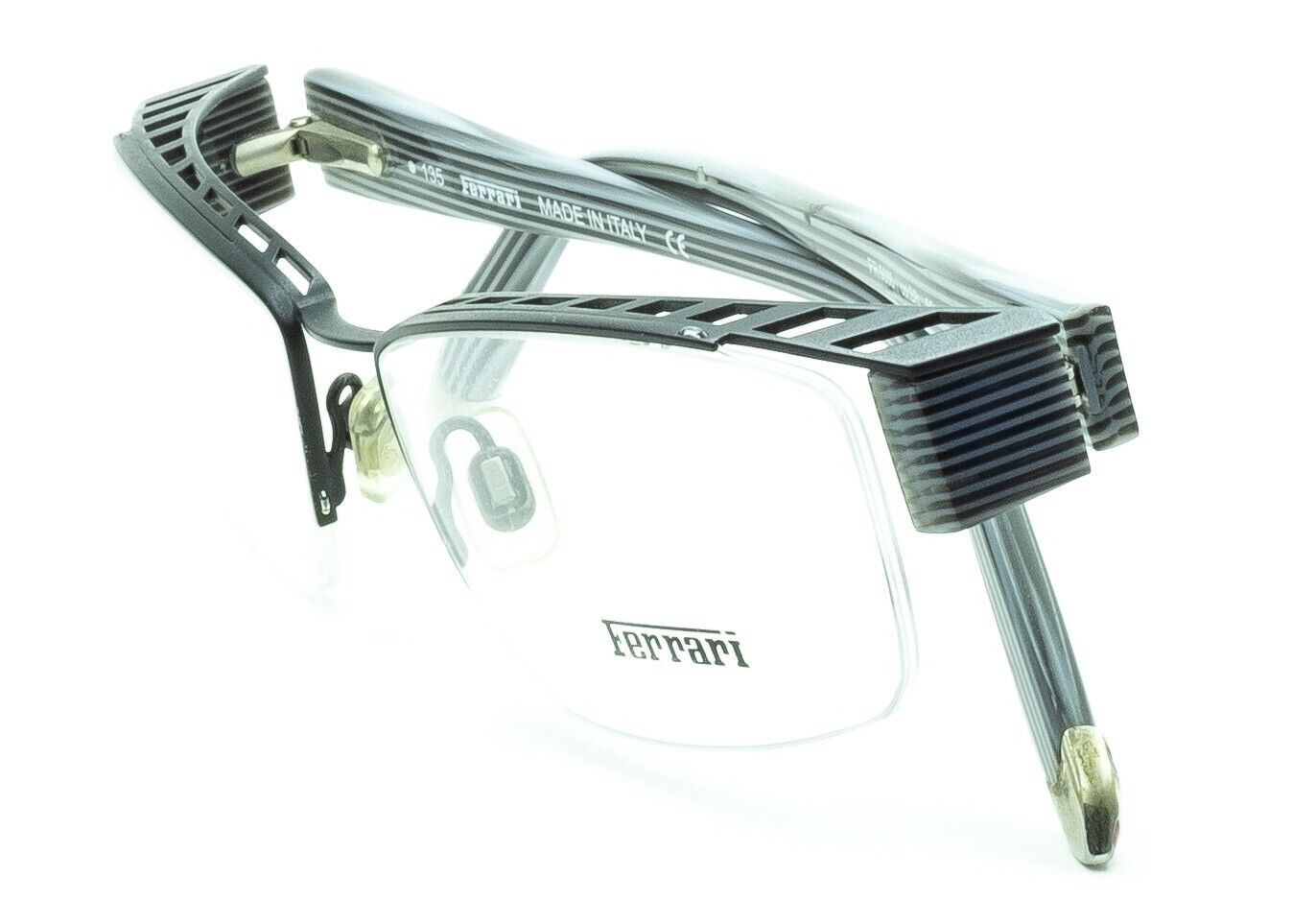 FERRARI FR 5038 BR 55mm RX Optical Eyewear FRAMES Eyeglasses Glasses - New Italy