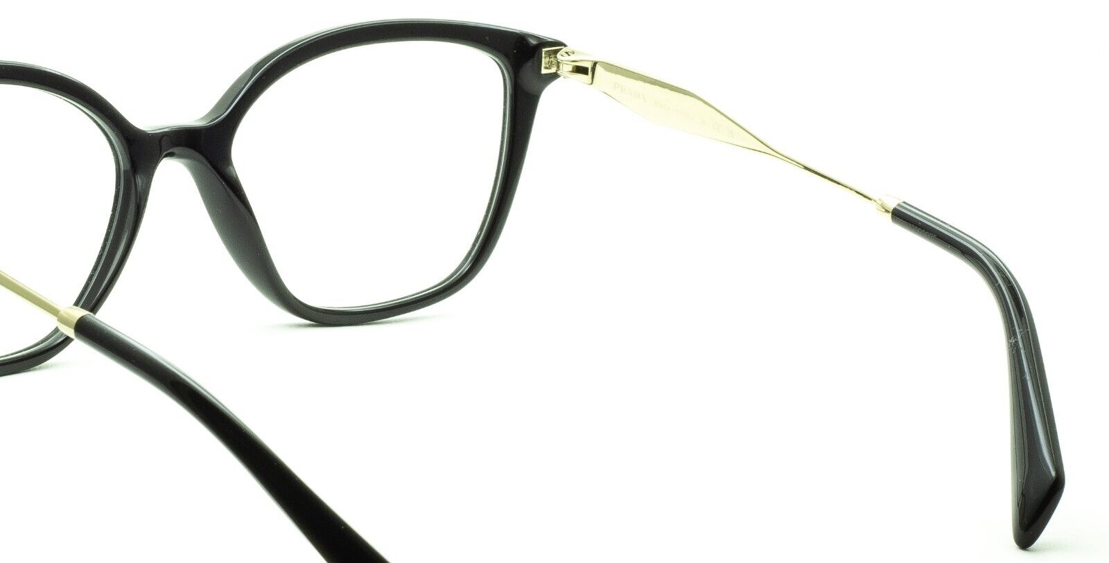 PRADA VPR 02Z 1AB-1O1 52mm Eyewear FRAMES RX Optical Eyeglasses Glasses - Italy