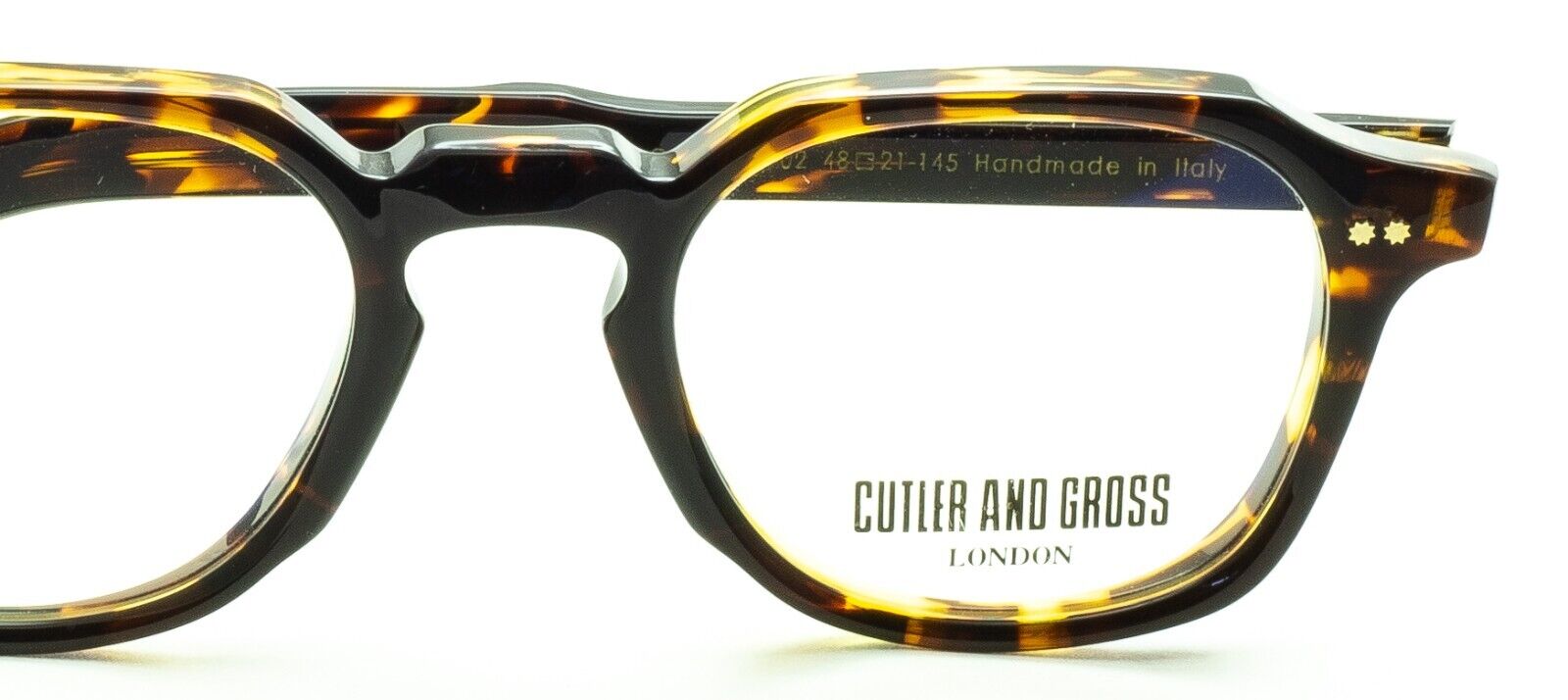 CUTLER & GROSS London CGOP GR03 02 48mm Eyewear FRAMES RX Optical Glasses -Italy