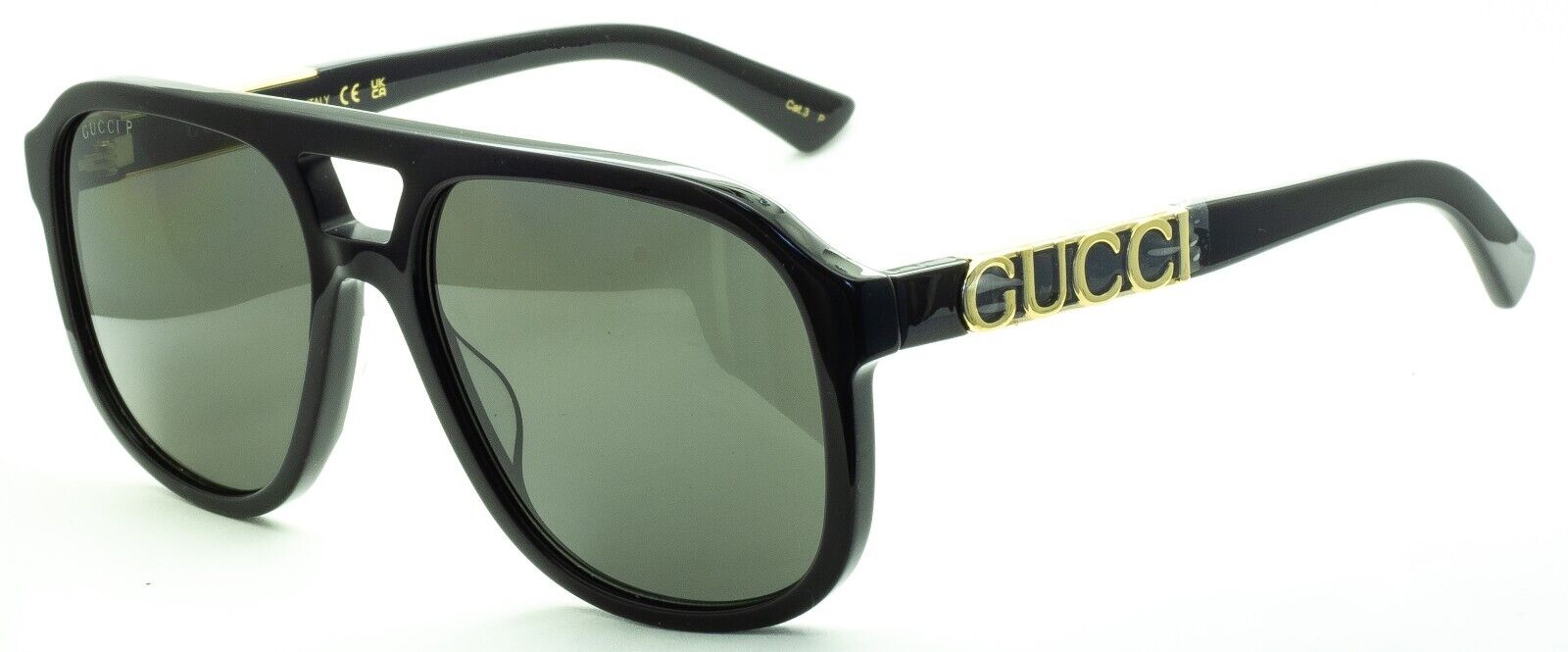 GUCCI GG1188S 001 58mm Sunglasses Designer Shades Eyewear Frames New BNIB -Italy