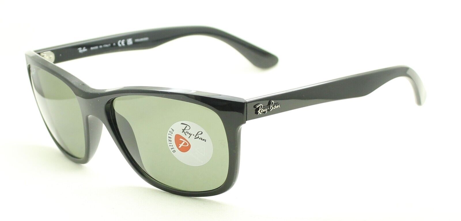 RAY BAN RB 4181 601/9A 3P 57mm Polarized Sunglasses Shades Frames BNIB - Italy