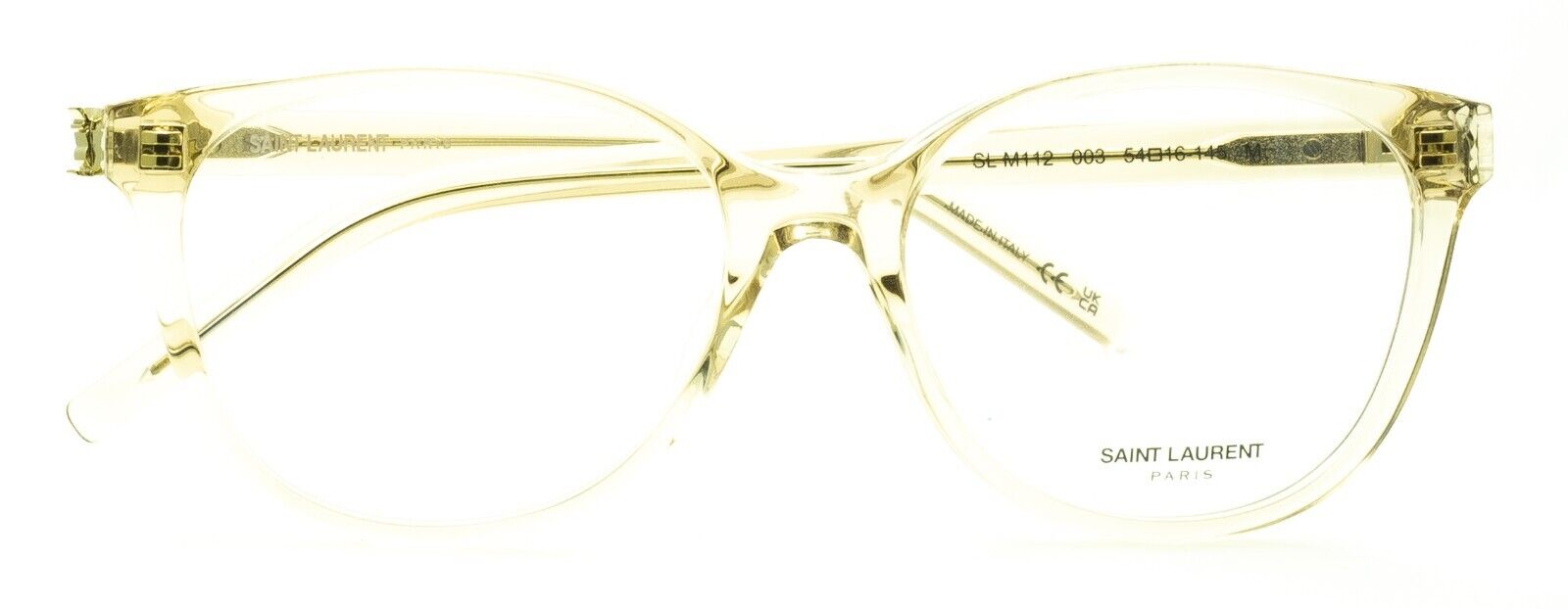 Saint Laurent Paris SL M112 003 54mm Eyewear FRAMES RX Optical Glasses New Italy