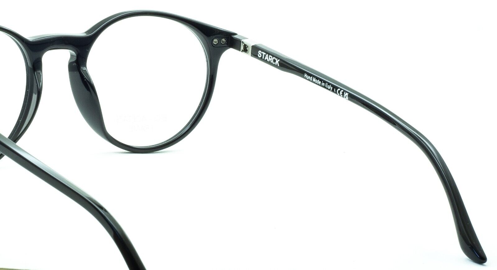 STARCK BIOTECH SH3079 0001 49mm FRAMES Glasses RX Optical Eyeglasses New - Italy