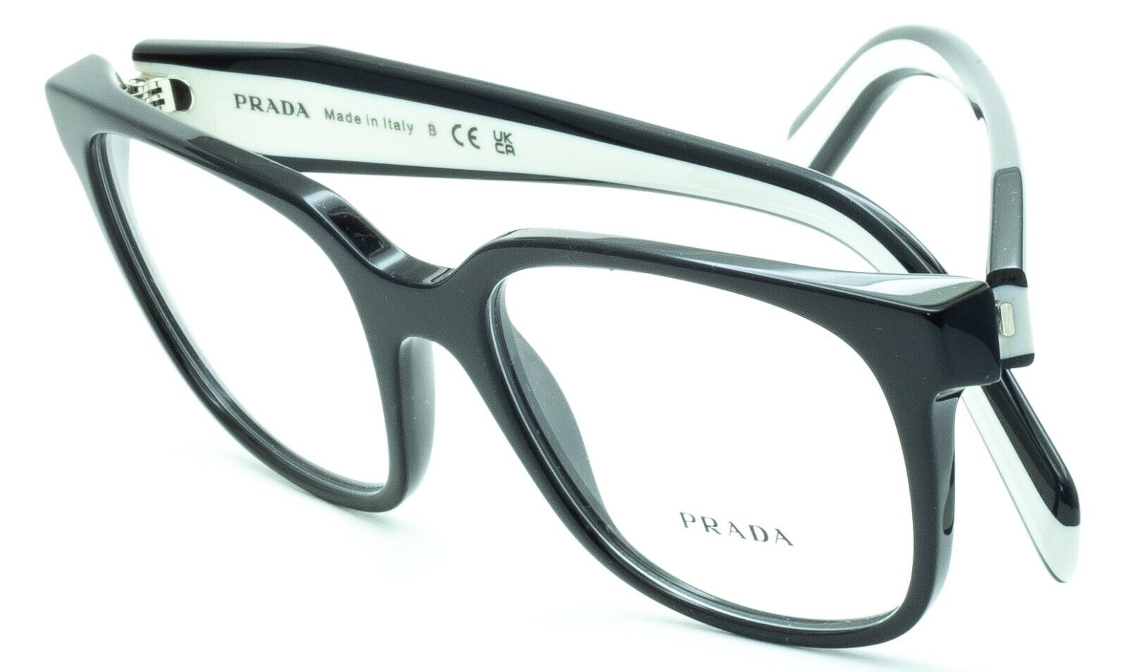 PRADA VPR 17Z 1AB-1O1 52mm Eyewear FRAMES RX Optical Eyeglasses Glasses NewItaly