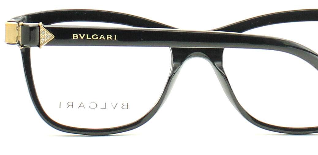 BVLGARI 4101-B 501 52mm Eyewear Eyeglasses RX Optical Glasses FRAMES New - Italy