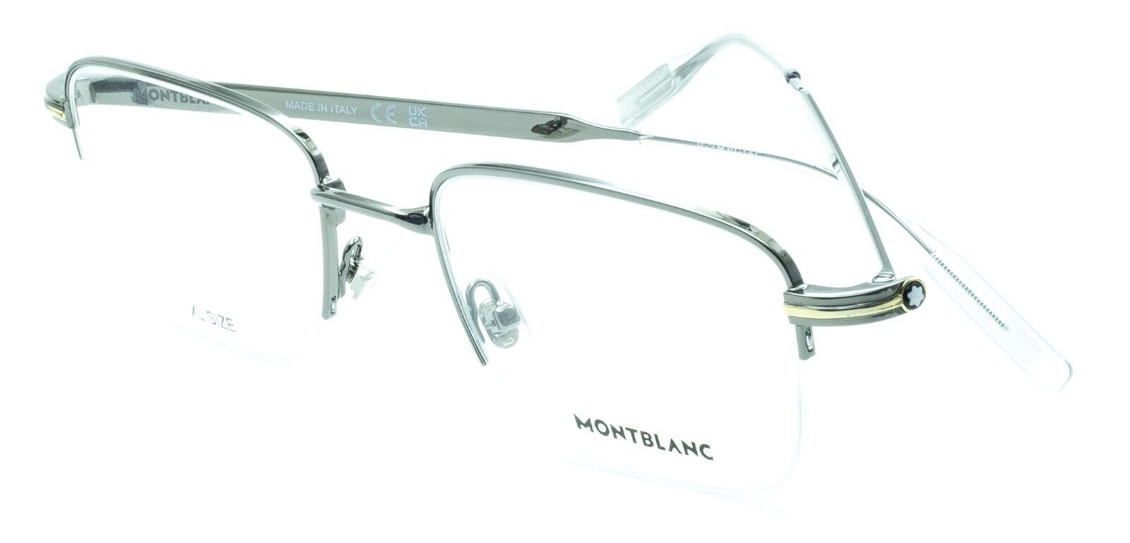 MONT BLANC MB0237O 005 54mm Eyewear FRAMES RX Optical Glasses Eyeglasses - Italy