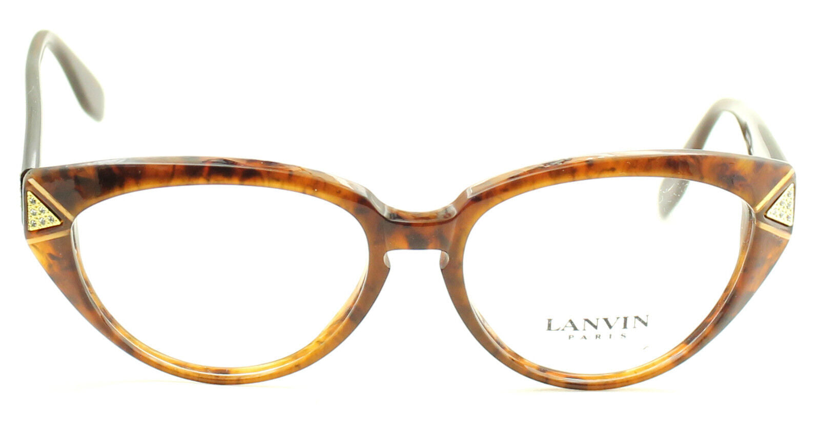 LANVIN PARIS STAR L702 Vintage 55mm Eyewear RX Optical FRAMES Glasses - New