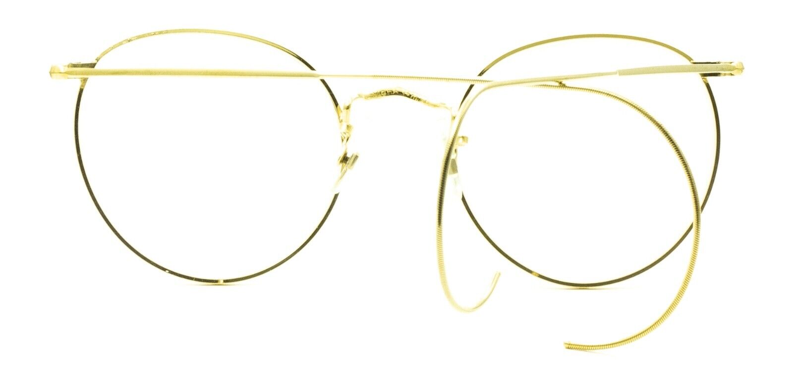 SAVILE ROW ENGLAND Beaufort Gold 48x20mm Frames RX Optical Eyewear Glasses - New