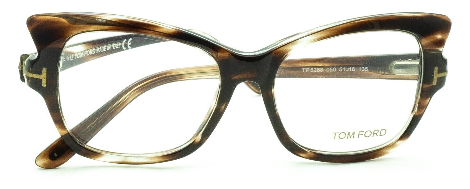 TOM FORD TF 5268 050 51mm Eyewear FRAMES RX Optical Eyeglasses Glasses New Italy