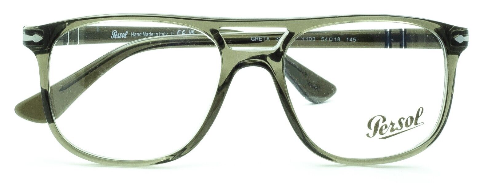 PERSOL 3329-V 1103 54mm Greta Eyewear FRAMES Glasses RX Optical New - Italy