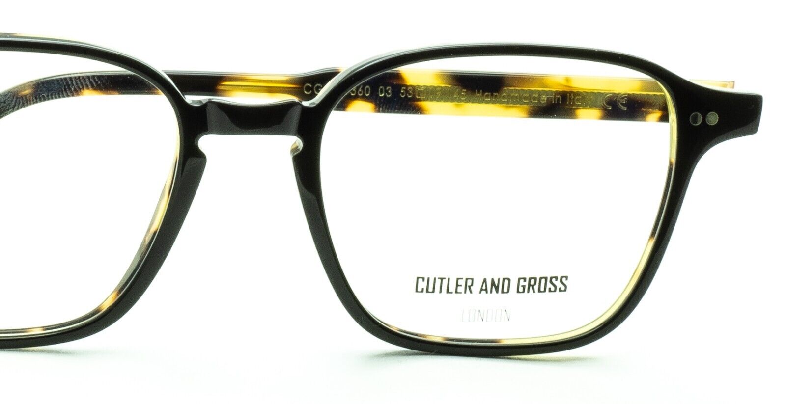 CUTLER & GROSS London CGOP 1360 C:03 53mm Eyewear FRAMES RX Optical Glasses -New