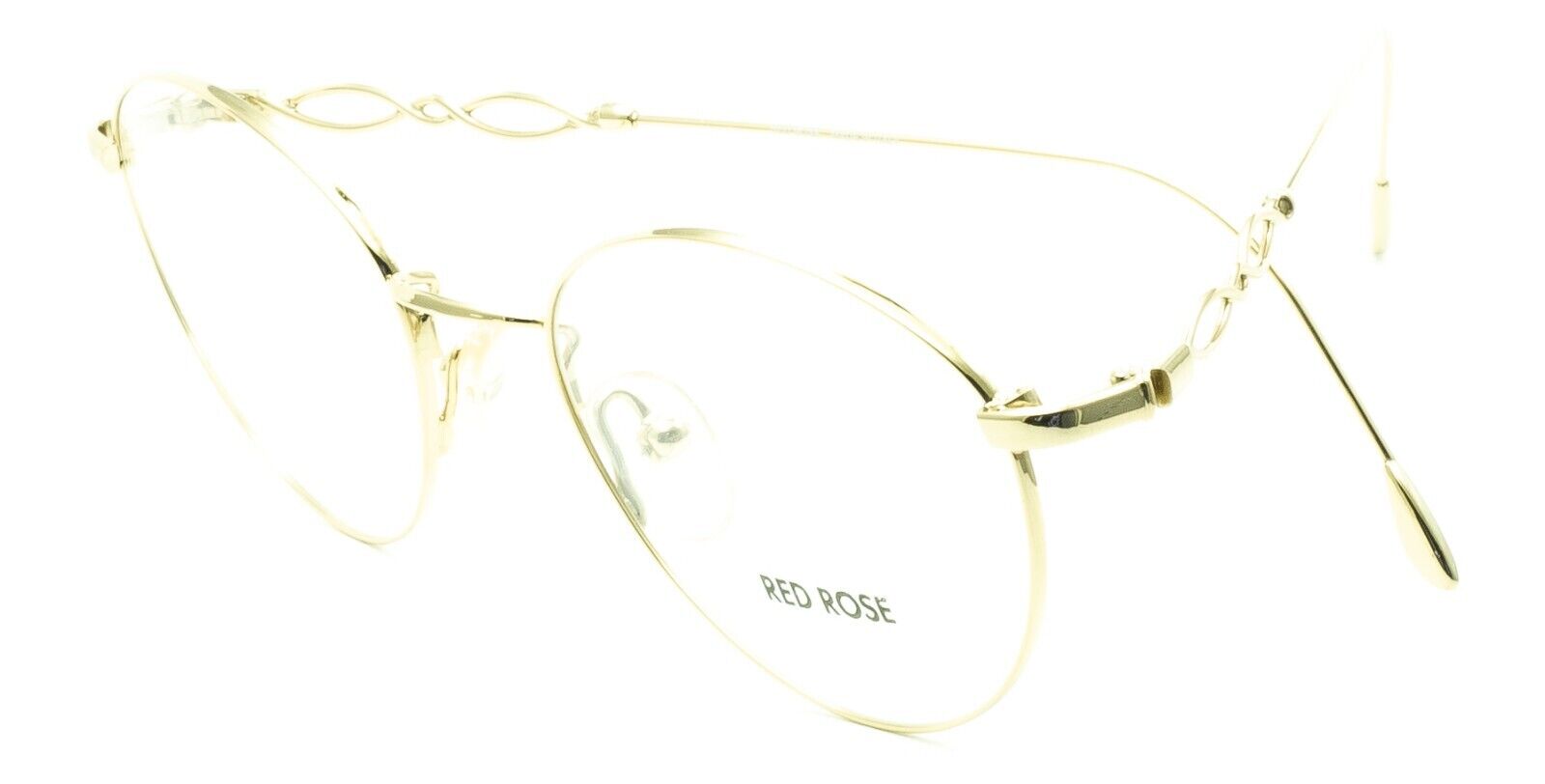 RED ROSE RRVM293 000 49mm Vintage RX Optical Eyewear FRAMES - New NOS Italy