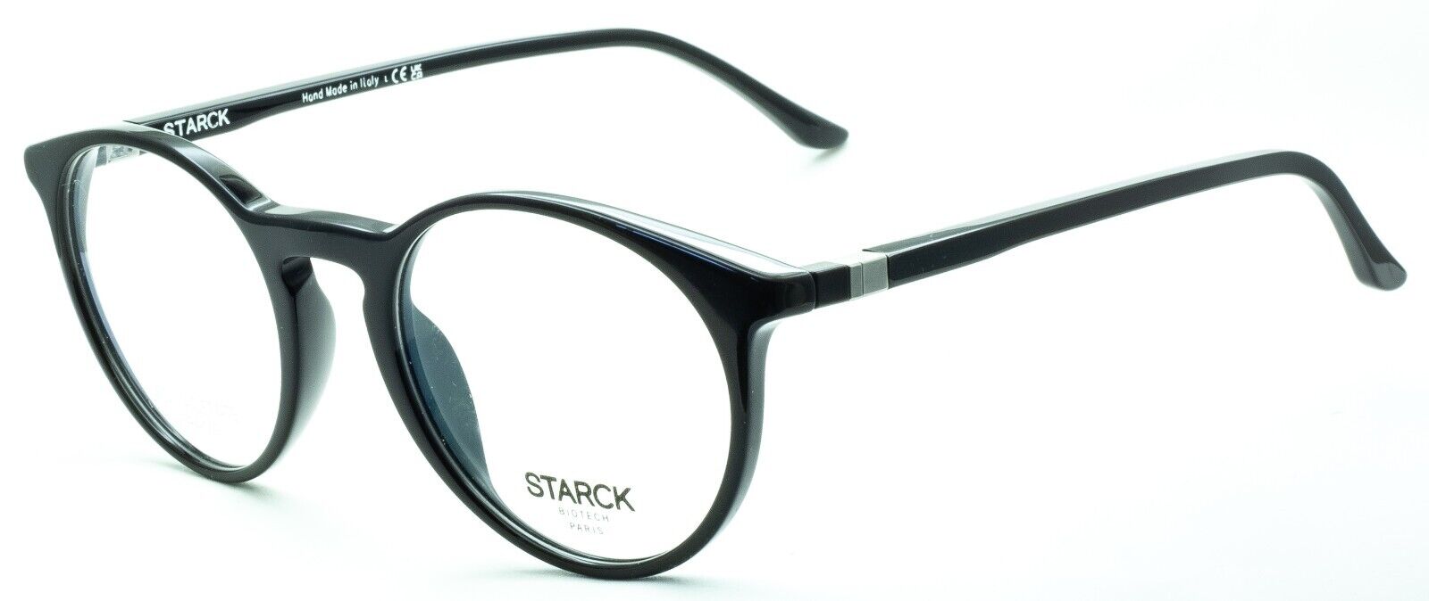 STARCK BIOTECH SH3079 0001 49mm FRAMES Glasses RX Optical Eyeglasses New - Italy