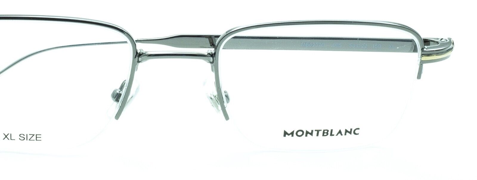 MONT BLANC MB0237O 005 54mm Eyewear FRAMES RX Optical Glasses Eyeglasses - Italy