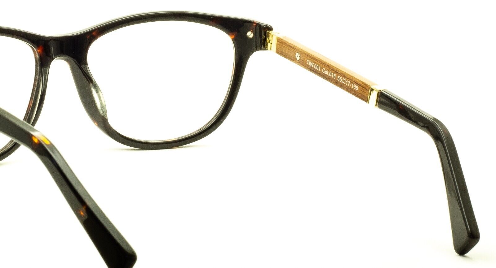 THE ITALIAN WAY TIW 001 016 55mm Eyewear FRAMES RX Optical Glasses New NOS Italy