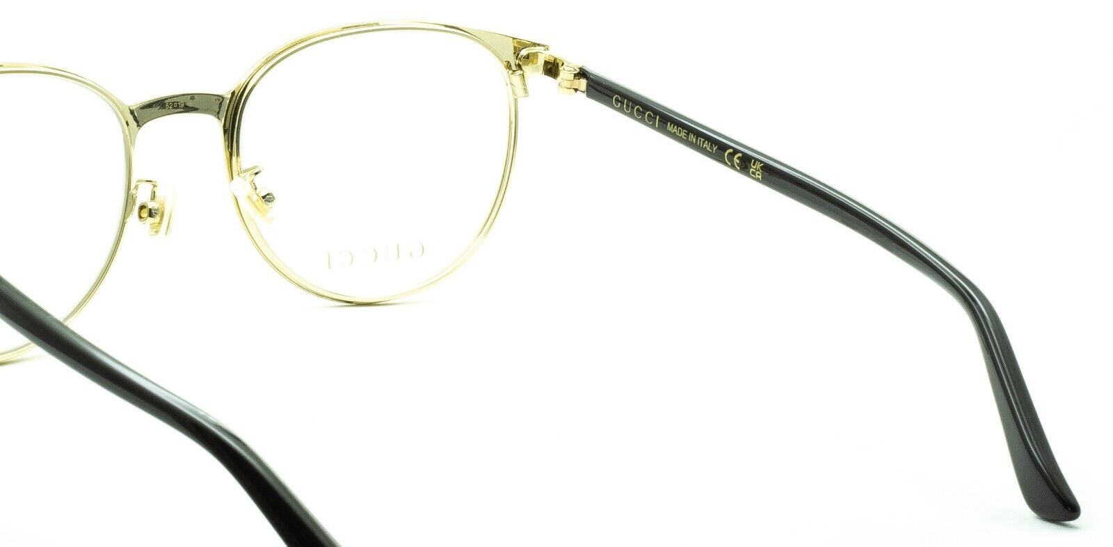 GUCCI GG 0293O 002 52mm Eyewear FRAMES RX Optical Glasses Eyeglasses Italy - New