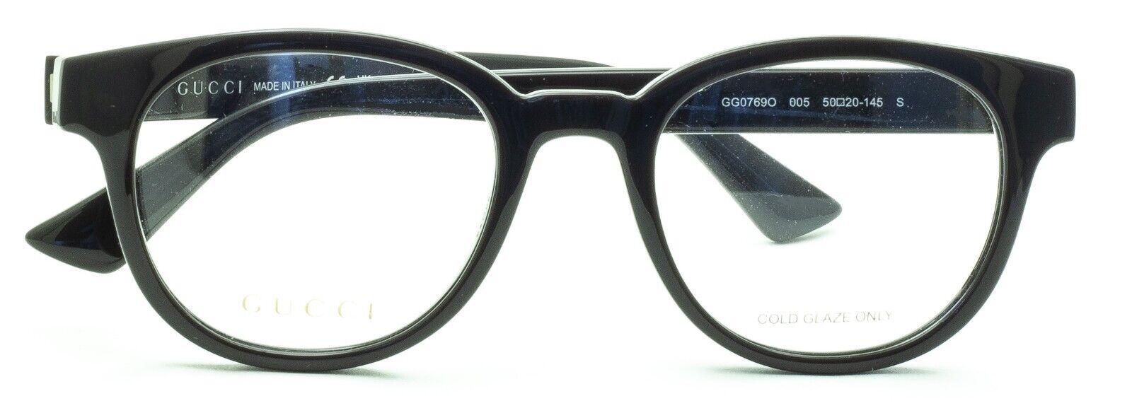 GUCCI GG 0769O 005 50mm Eyewear FRAMES Glasses RX Optical Eyeglasses New - Italy