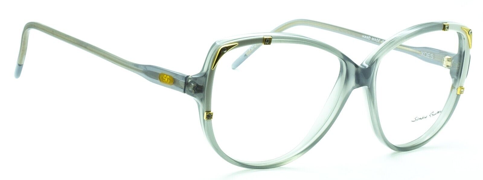 SANDRA GRUBER Xoes 703 54mm Vintage Eyewear RX Optical FRAMES Glasses -New Italy
