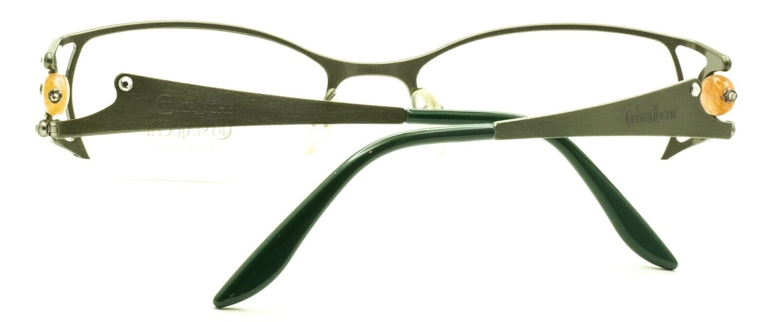 CRYSTALUCHE C-6011 C-01 52mm Vintage Eyewear FRAMES RX Optical - New Italy