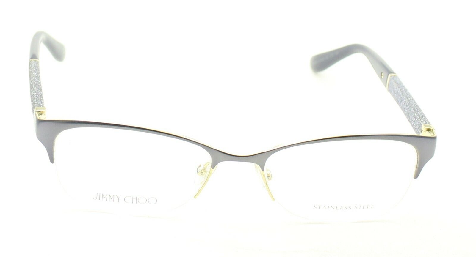 JIMMY CHOO JC 106 F79 52mm Eyewear Glasses RX Optical Glasses FRAMES New - Italy