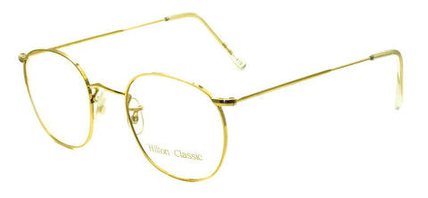 HILTON CLASSIC 1 (SAVILE ROW) Panto Chestnut 1070 49x22mm Eyewear RX Optical-NOS
