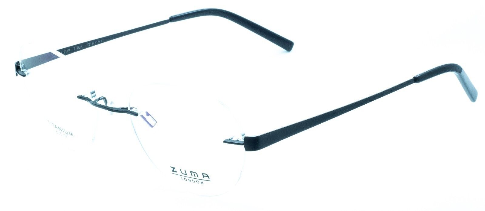 ZUMA LONDON 805 T BLK 51mm Titanium Eyewear FRAMES RX Optical Eyeglasses - New