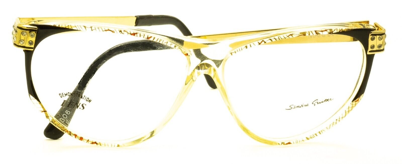 SANDRA GRUBER Manha 306 56mm Vintage Eyewear RX Optical FRAMES Glasses New Italy