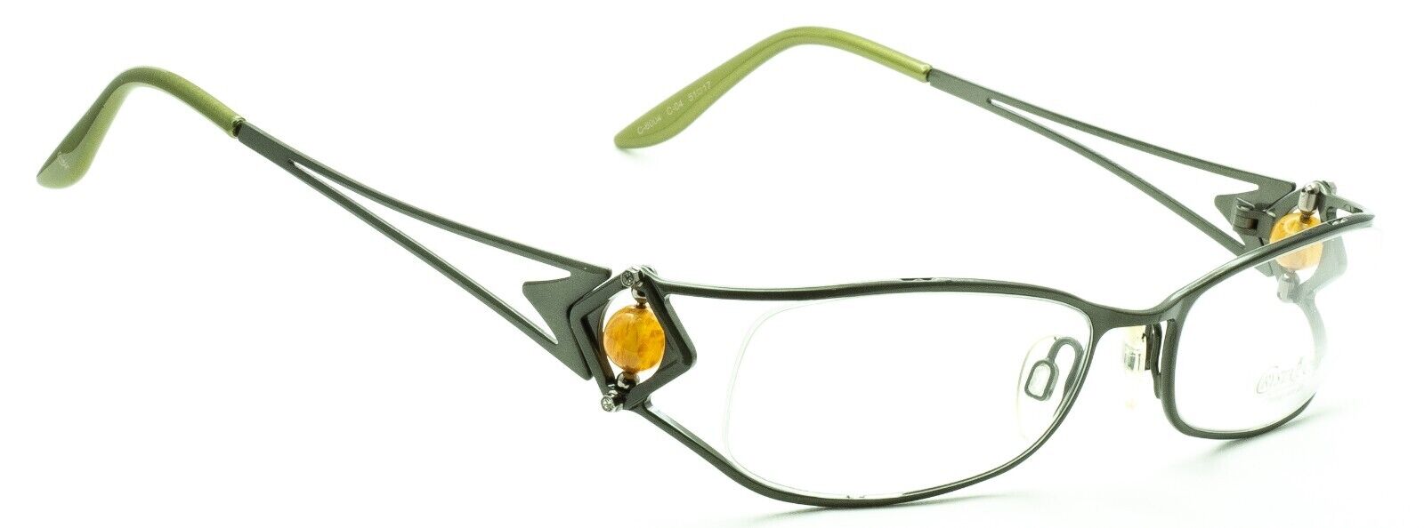 CRYSTALUCHE C-6004 C-04 51mm Vintage Eyewear FRAMES RX Optical - New Italy