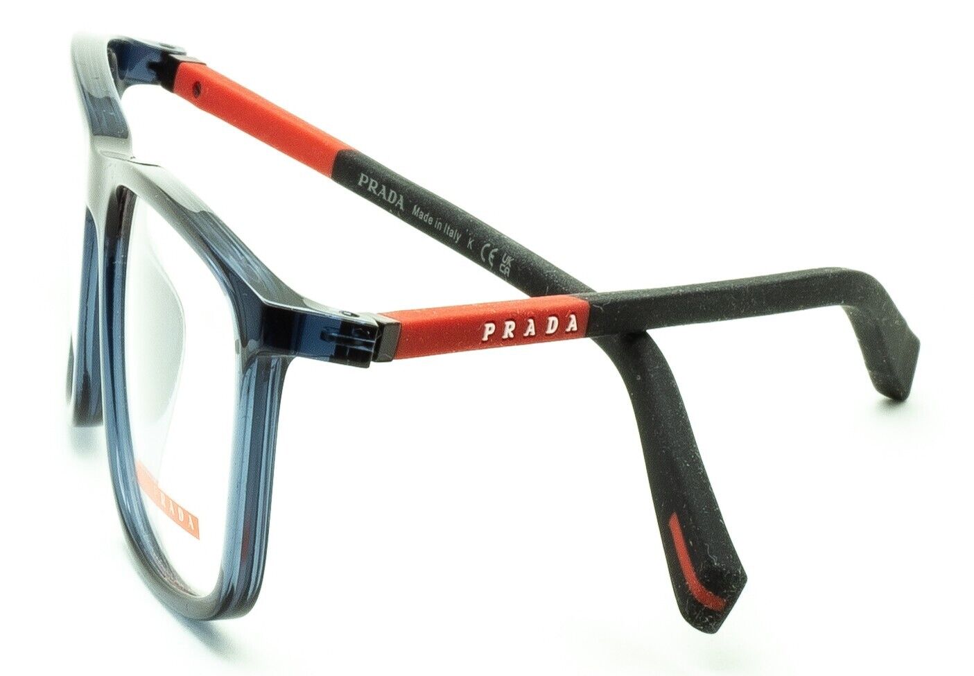 PRADA SPORTS VPS 03Q CZH-1O1 Eyewear RX Optical Eyeglasses FRAMES Glasses- Italy