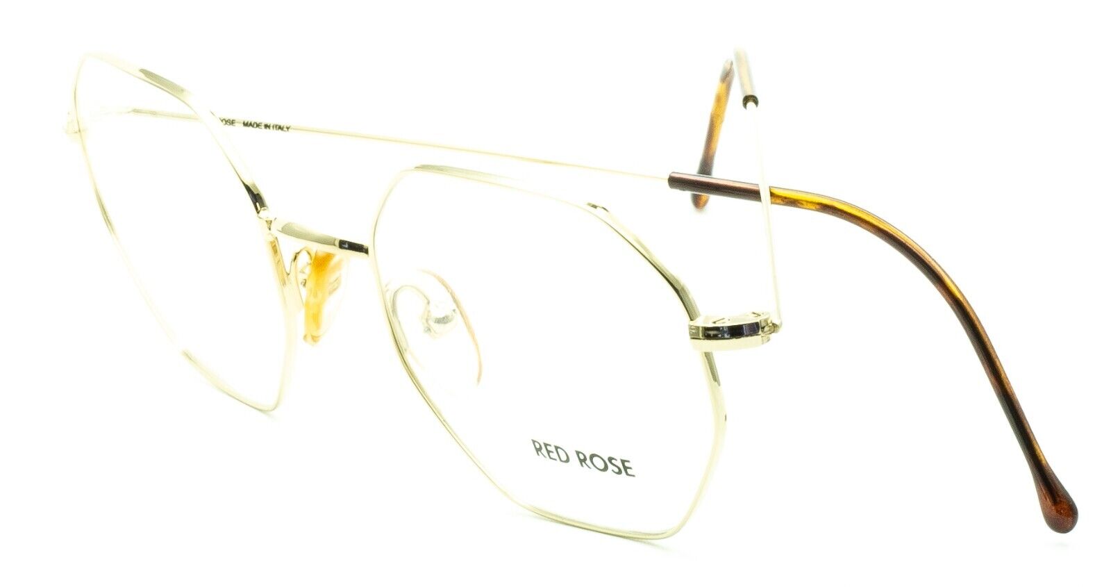 RED ROSE RRVM228 000 46mm Vintage RX Optical Eyewear FRAMES - New NOS Italy