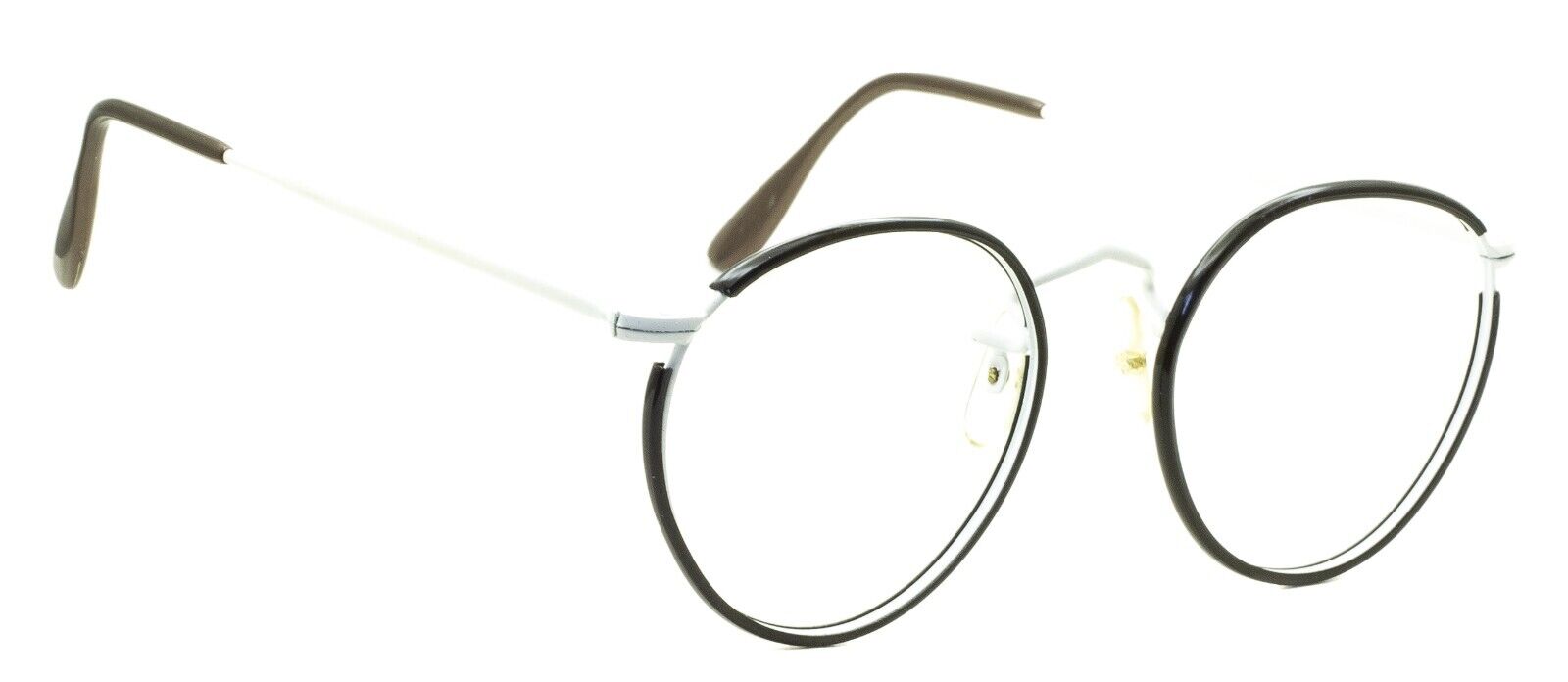 B.O.I.C.(SAVILE ROW) Panto Beaufort White 49x22mm Frames RX Optical Glasses New