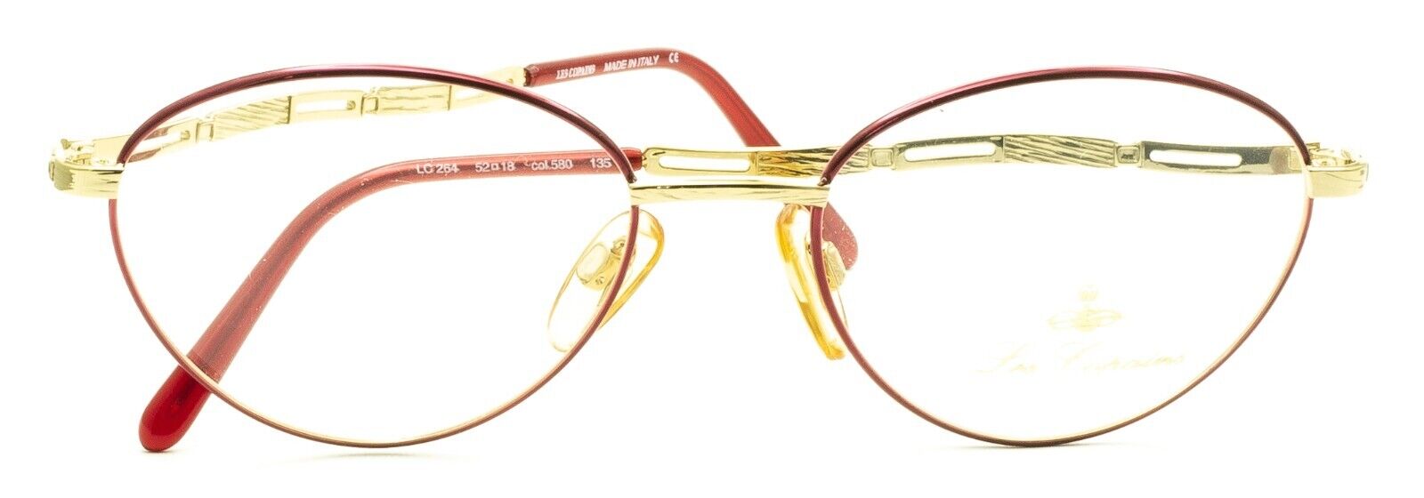 LES COPAINS LC264 580 52mm Vintage Glasses RX Optical Eyewear - New NOS Italy