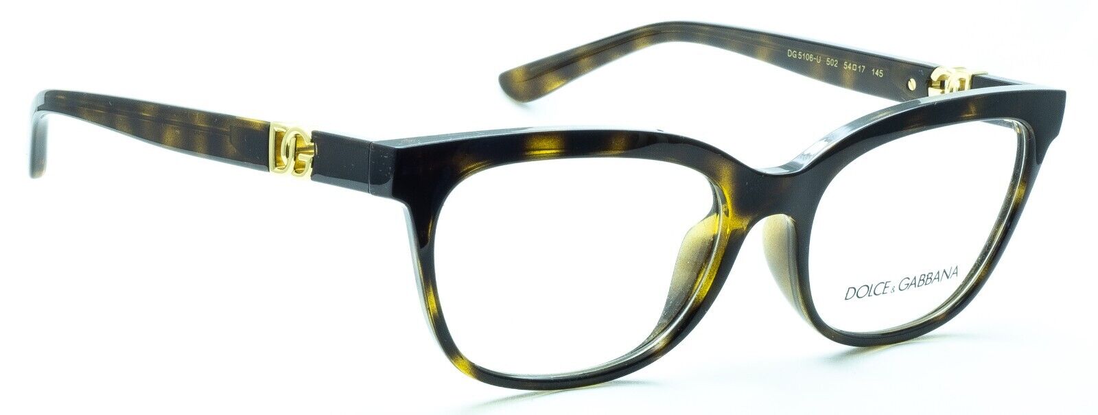 Dolce & Gabbana DG 5106-U 502 54mm RX Optical Glasses Frames - New Italy