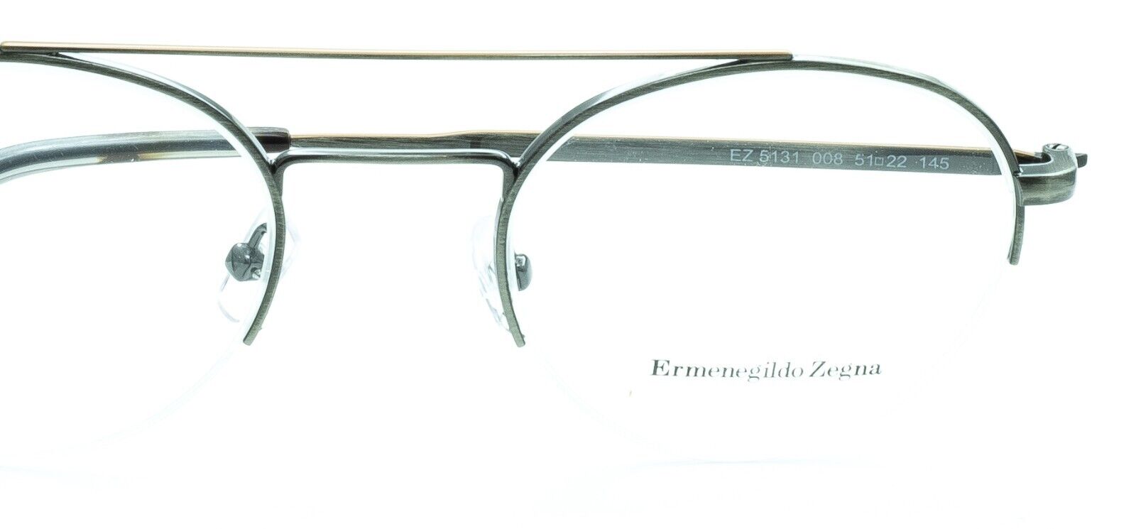 ERMENEGILDO ZEGNA EZ 5131 008 51mm FRAMES RX Optical Glasses Eyewear New - Italy